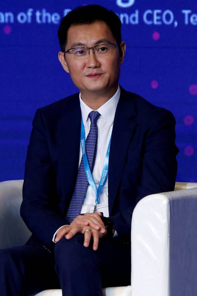 마화청 텐센트 창업자. 로이터연합