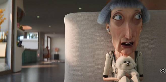 '러브 데스+ 로봇' 시즌 2의 '자동 고객 서비스' 에피소드. /넷플릭스