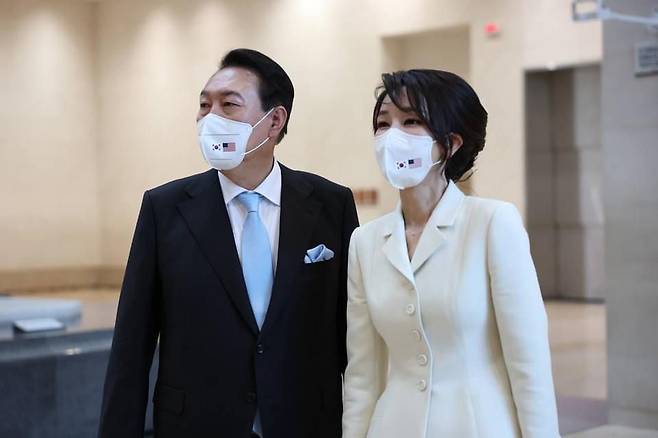 윤석열 대통령과 김건희 여사. /페이스북