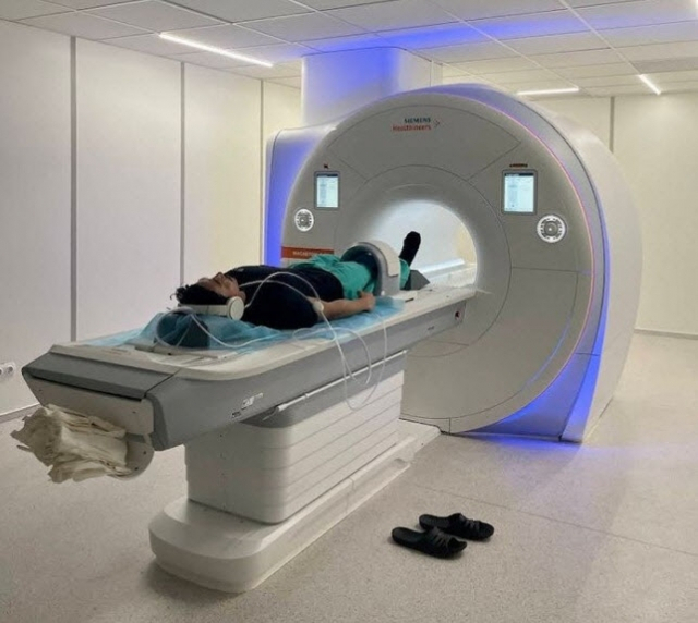 유튜브 채널 'ROKSEAL' 커뮤니티에는 이씨가 자기공명영상(MRI) 기계에 누워 검사를 받는 모습이 공개됐다. 유튜브 캡처