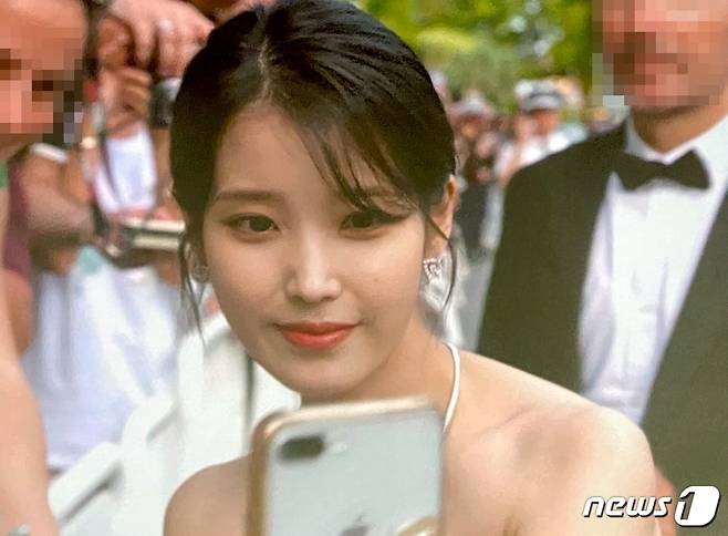 제75회 칸 국제영화제 찾은 아이유 © 뉴스1 장아름 기자