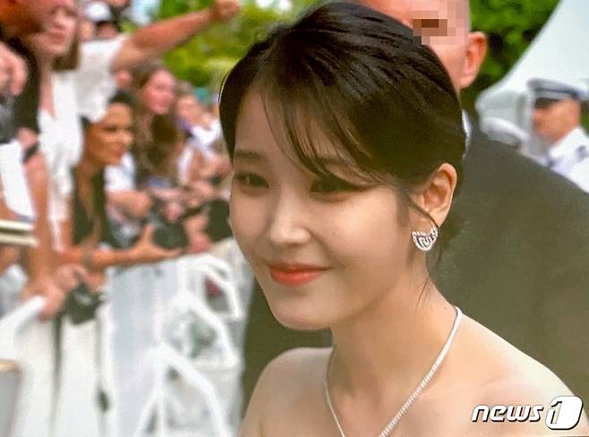 제75회 칸 국제영화제 찾은 아이유 © 뉴스1 장아름 기자