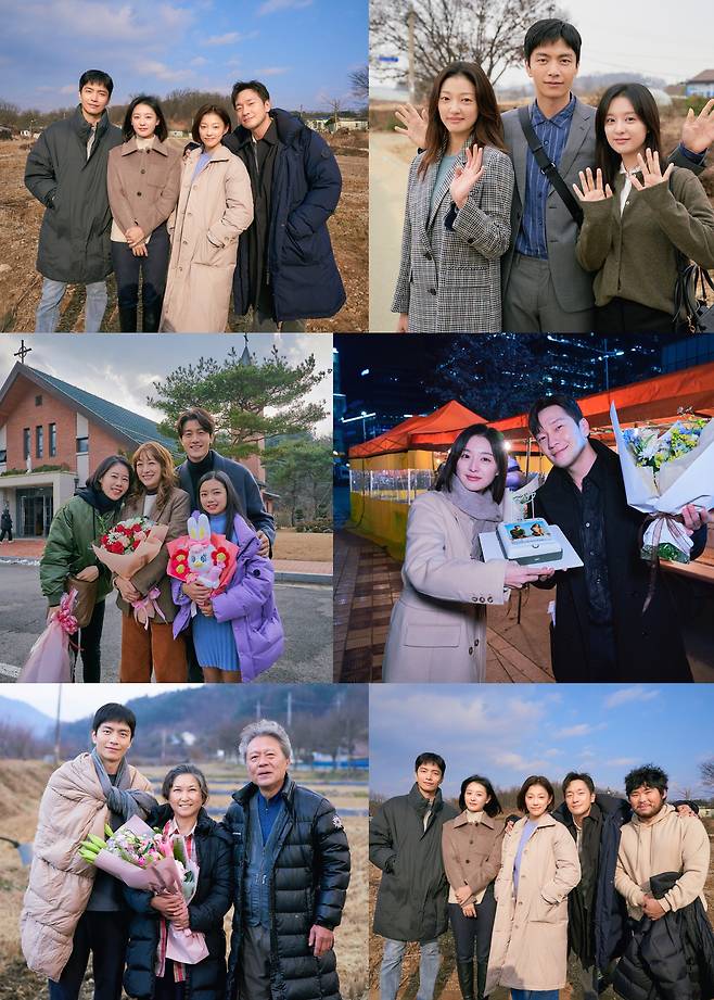 ‘나의 해방일지’ 이민기, 김지원, 손석구, 이엘이 애정어린 마지막 메시지를 공개했다.사진=스튜디오피닉스, 초록뱀미디어, SLL 제공