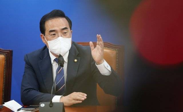 박홍근 더불어민주당 원내대표. 사진공동취재단