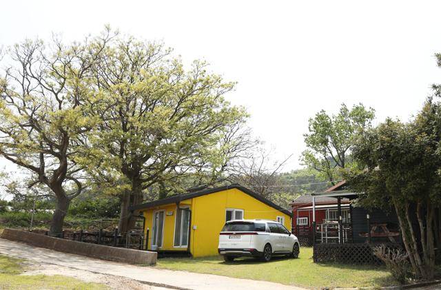 폐교를 활용한 친환경가족펜션. ⓒ박준규