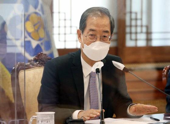 한덕수 국무총리. 뉴시스