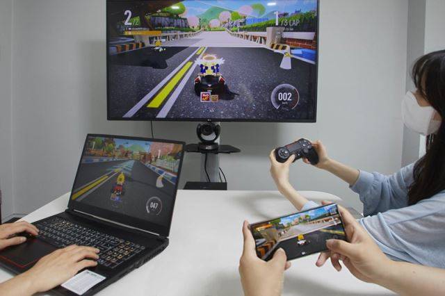 카트라이더 드리프트 PC, 콘솔, 모바일 크로스 플레이 모습. 넥슨 제공