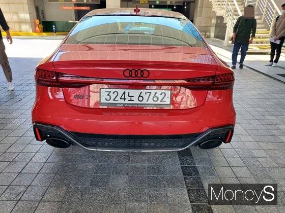 RS7 후면. /사진=권가림 기자