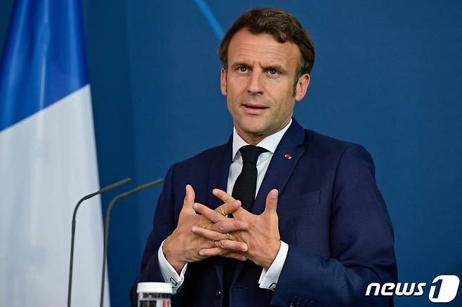 에마뉘엘 마크롱 프랑스 대통령. © AFP=뉴스1 © News1 우동명 기자