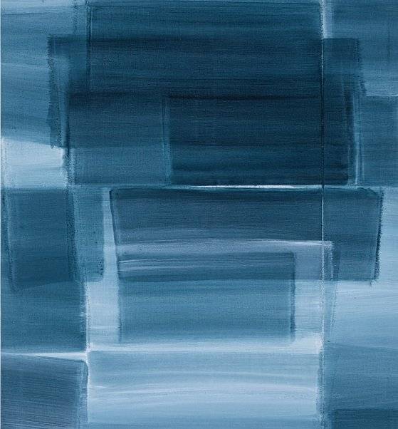 심문섭, 'The presentation-To the Island'의 일부, 2019, Acrylic on canvas, 162 x 130cm..[사진 가나아트]