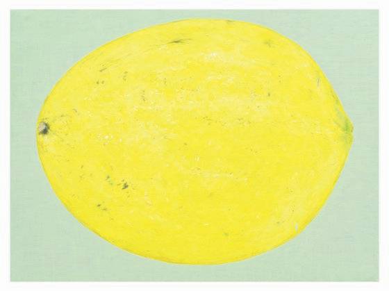 김지원, 레몬, 2021, oil on linen 97x130cm. [사진 PKM갤러리]