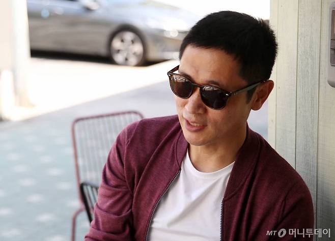 이영표 강원FC 대표 인터뷰 /사진=김휘선 기자 hwijpg@