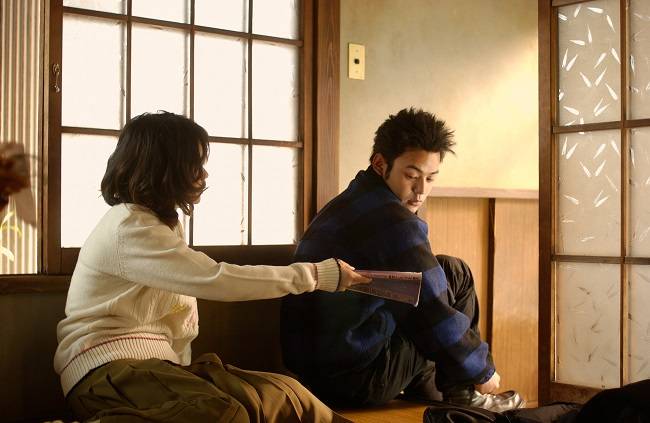 두 사람은 덤덤하게 이별한다.<사진 제공=엔케이컨텐츠>