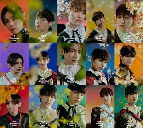 앤팀 멤버를 뽑는 '앤오디션: 더 하울링' 참가자들. [사진 하이브 레이블즈 재팬]