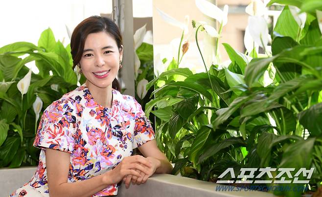 JTBC 수목드라마 '그린마더스클럽' 주인공 김규리가 26일 종로의 한 카페에서 스포츠조선과의 인터뷰에 응하고 있다. 종로=최문영 기자 deer@sportschosun.com/2022.05.26/