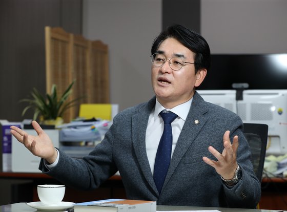 박용진 더불어민주당 의원. 신인섭 기자