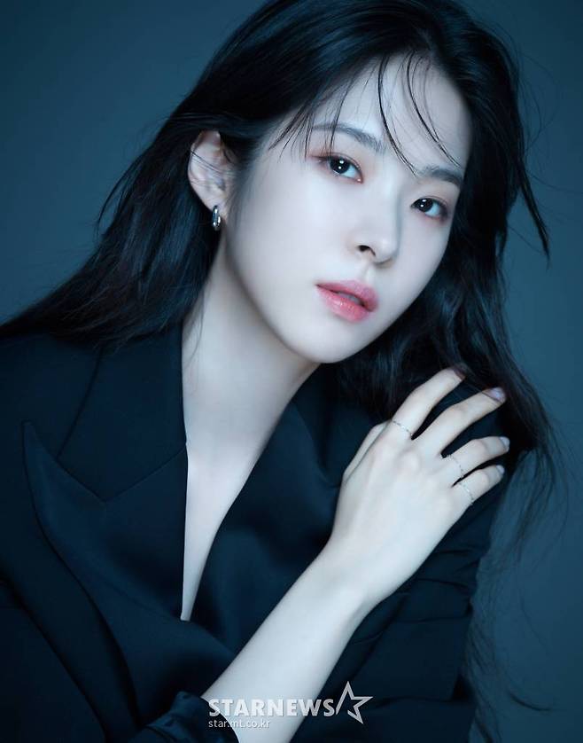 영화 '마녀2'의 배우 서은수가 8일 오전 진행된 인터뷰를 위해 포즈를 취하고 있다. /사진제공=하이스토리디앤씨 2022.06.08