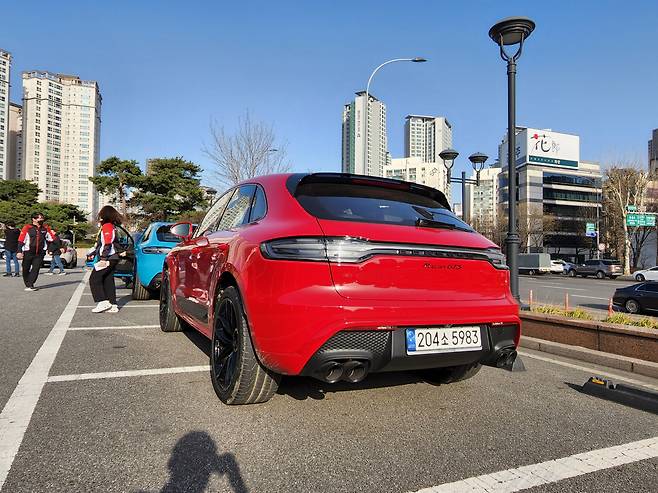 포르쉐 마칸GTS 후측면 디자인. [원호연 기자]