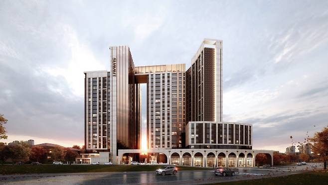 서울 서초구 서초동 ‘서초아남아파타트’ 소규모 재건축 단지 투시도.(자료=대우건설)