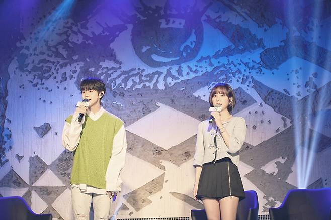 [서울=뉴시스] 리디 '상수리나무 아래' OST 뮤직토크쇼 현장 (사진= 리디 제공) photo@newsis.com *재판매 및 DB 금지