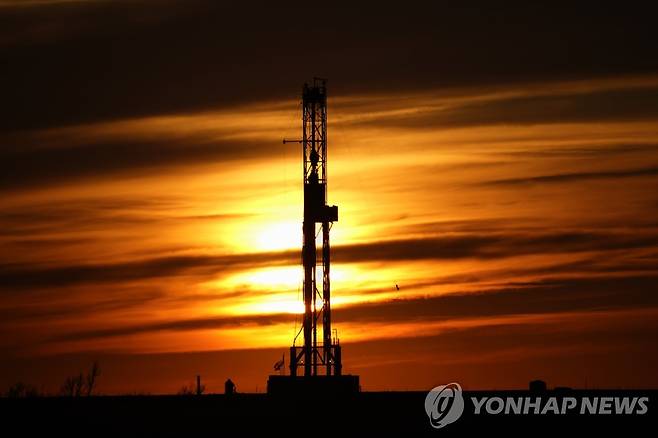 미국 오클라호마주의 석유 굴착장치 [AP 연합뉴스자료사진. 재판매 및 DB 금지]