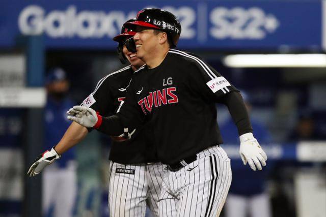 LG 김현수. 연합뉴스