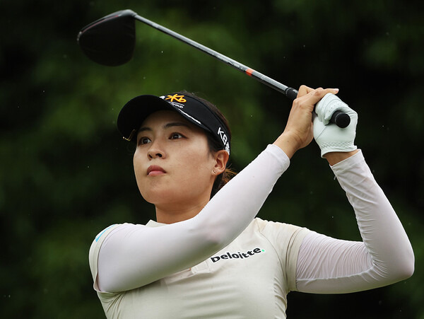 2022년 미국여자프로골프(LPGA) 투어 '마이어 LPGA 클래식'에 출전한 전인지 프로. 사진제공=Getty Images_LPGA