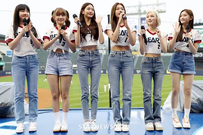 아이브 '최강두산 파이팅!'[★포토]