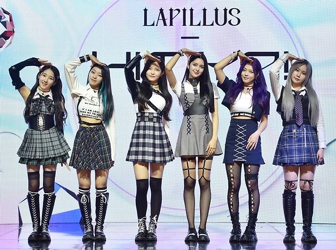 라필루스의 데뷔곡 '힛 야!'는 20일 저녁 6시 각종 음악 사이트에서 공개된다. MLD엔터테인먼트 제공