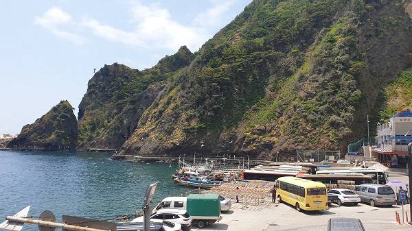 도동항의 모습/김찬호 기자