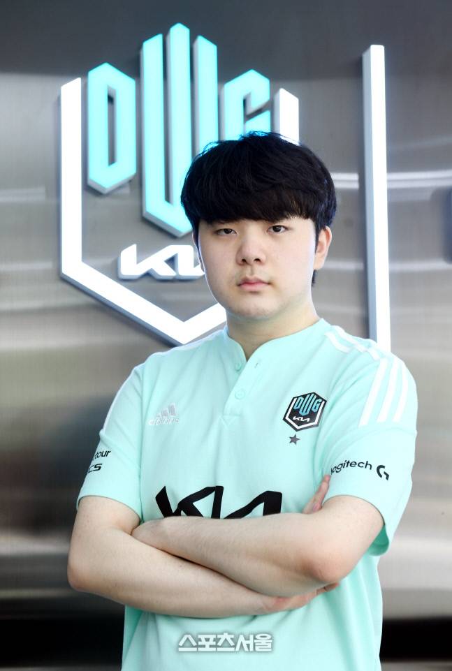 리그 오브 레전드 프로게이머 담원 기아 정글러 ‘캐니언’ 김건부. &nbsp;박진업기자 upandup@sportsseoul.com
