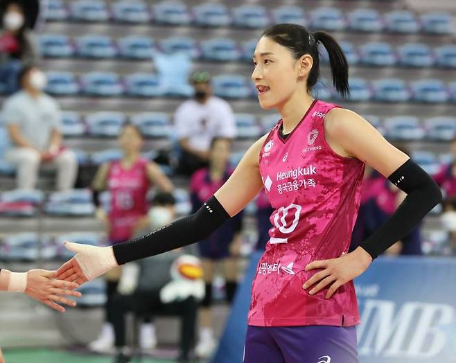 인천으로 다시 돌아온 김연경. ⓒ 뉴시스