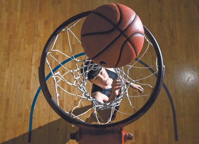 미국프로농구 NBA에 도전하는 데이비슨대 이현중. [중앙포토]