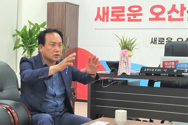 이권재 오산시장 당선인이 머니S아 인터뷰에서 “오직 오산 발전의 초석을 놓기 위해 힘쓰겠다”고 밝혔다. / 사진=김동우 기자