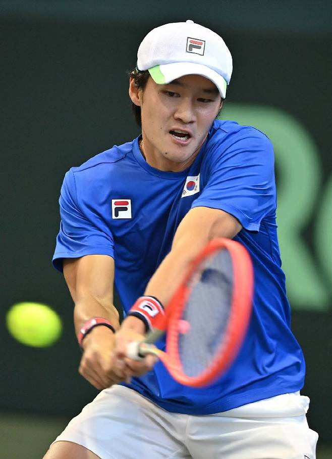 한국 테니스 간판 권순우. 사진=AFPBBNews