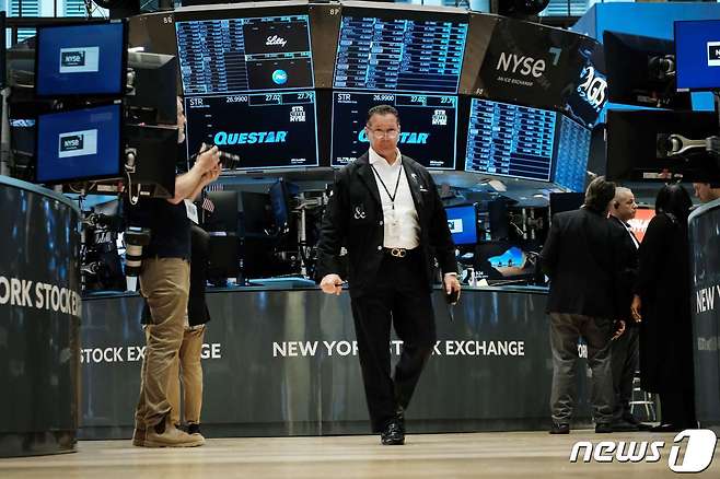 NYSE 플로어. © AFP=뉴스1