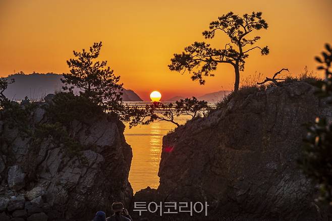 땅끝마을 맴섬일출