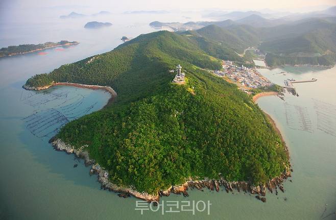 땅끝마을 한반도