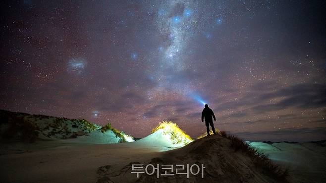 사우스랜드 매이슨 베이 사구에서 바라본 밤하늘 ⓒCredit Great South