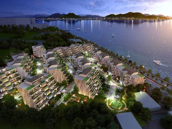 여수 금호어울림 오션테라스 조감도/금호건설 제공