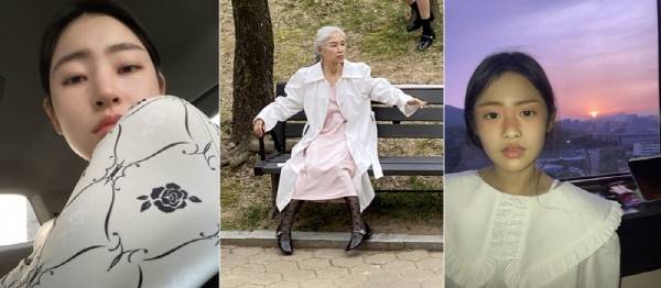 (좌측부터)버추얼휴먼 ‘선리안’의 23세, 66세, 10세 모습. 사진=포니게임즈.