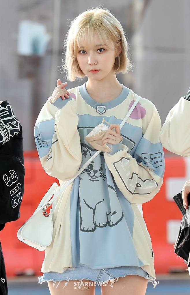 에스파 윈터 '단발 고양이 같네!'[★포토]
