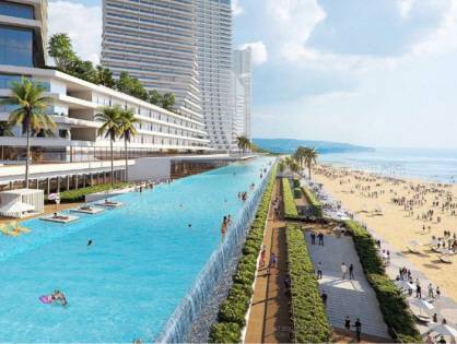 ▲ World Longest Infinity Pool(300m)