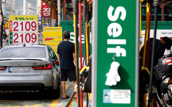 국내 기름값이 7주 연속 상승세를 이어갔다. / 사진=뉴시스 고승민 기자