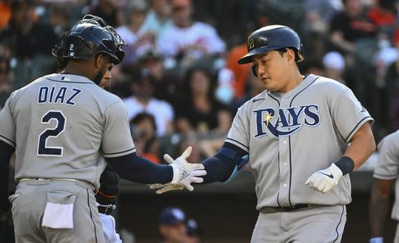 미국 메이저리그 탬파베이 레이스의 최지만. [사진=뉴시스]