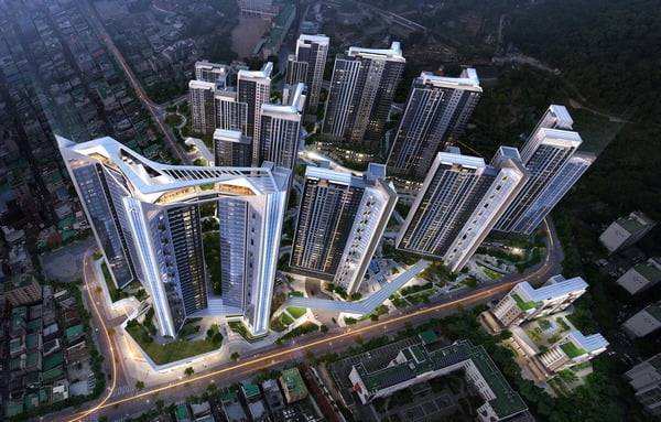 부산 부곡2 재개발 조감도. 사진=GS건설