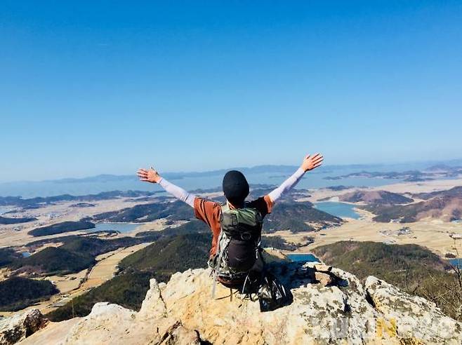 한반도가 시작되는 곳, 수많은 국토 순례객들이 반드시 거쳐가는 명소 해남 땅끝마을이 걷기 여행의 시작점으로 자리매김하고 있다.[사진=해남군]