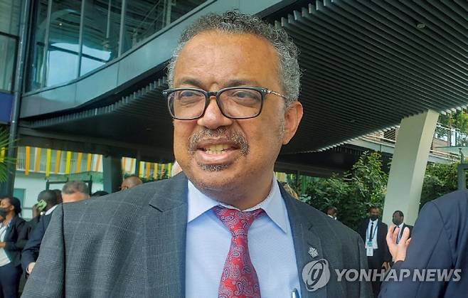 테워드로스 아드하놈 거브러여수스 세계보건기구(WHO) 사무총장. [사진 출처 = 연합뉴스]