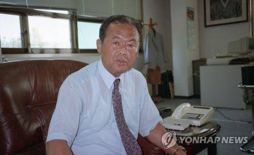 생전(1994년) 최명재 이사장  [연합뉴스 자료사진]