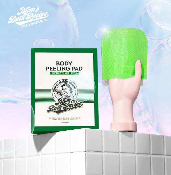 ▲대상라이프사이언스의 온 가족 바디케어 브랜드 ‘엄마의 목욕탕 레시피’ 바디 필링 패드 오리지널. (사진=대상그룹)